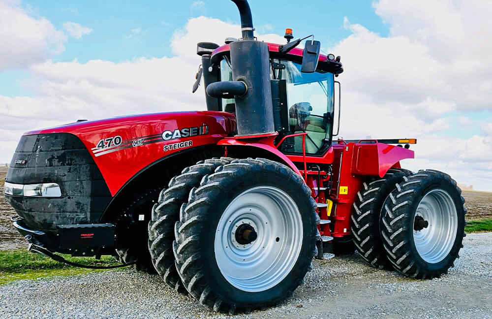 A Case IH 470 Steiger Series tractor