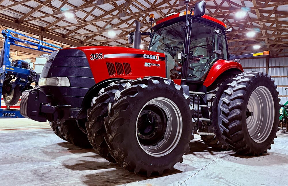 A Case IH 305 20 Magnum Tractor