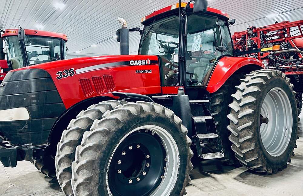 A Case IH 335 Magnum Tractor
