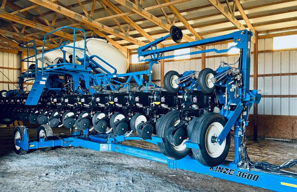 A Kinze 3600 Planter